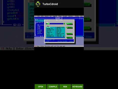 #turbo c 1st ,2nd complimate and a small animation of a running ball