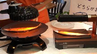 【炙輪あぶりん・ザイグルボーイ2】両方でステーキとさんまを焼いてみました！