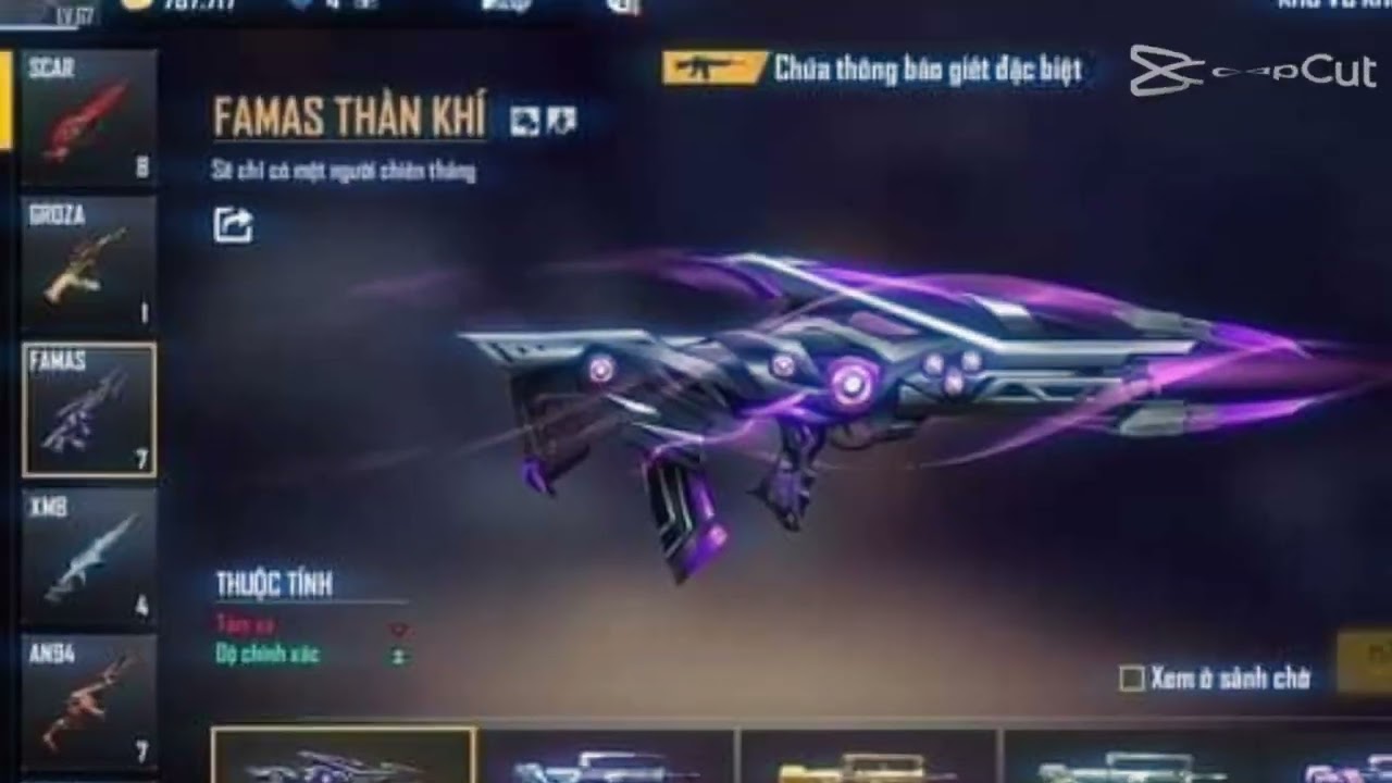 famas thần khí - youtube