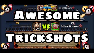 8 Ball pool - Trick Shots GamePlay - GAMINGHUB (HD)