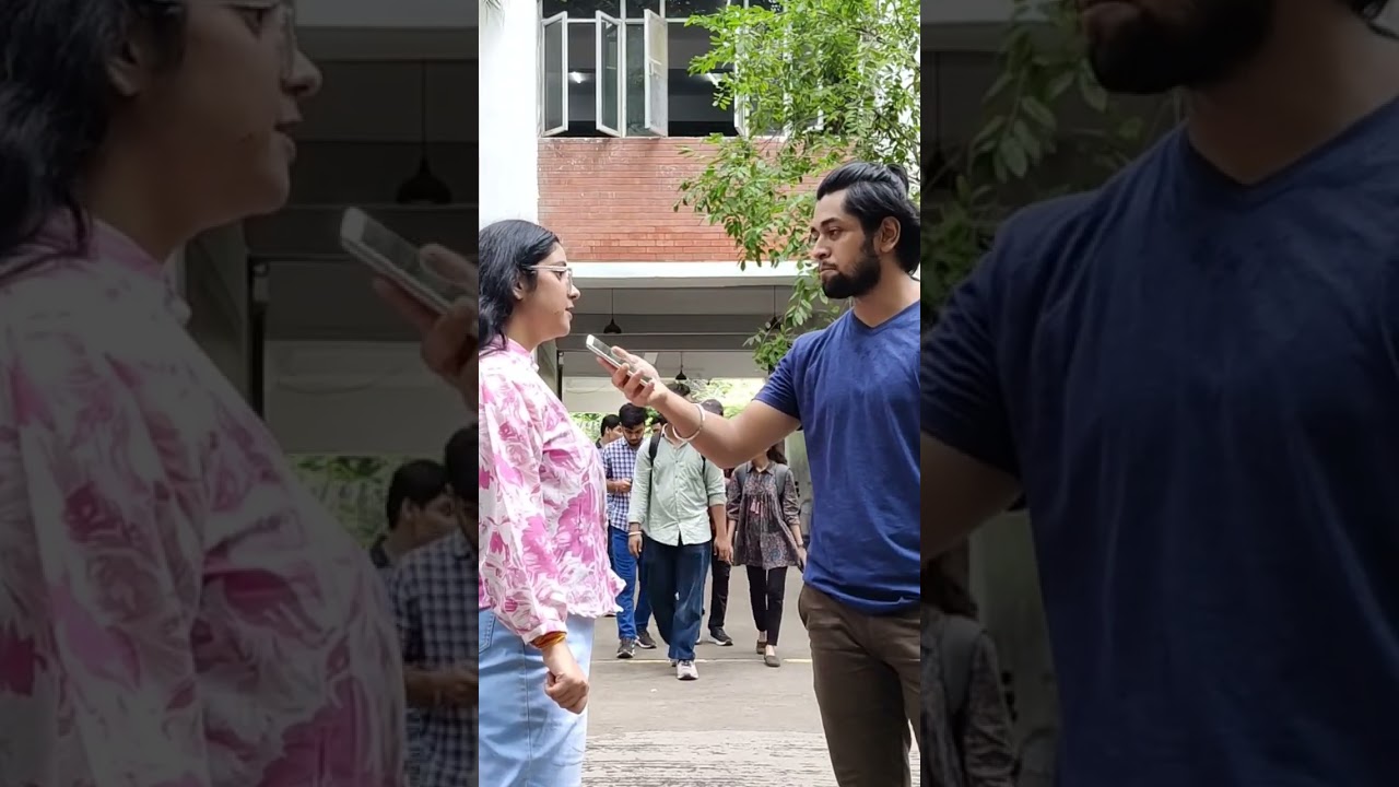 Asking Student's their CUET Score & College Review 