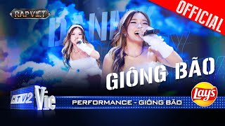 GIÔNG BÃO - DANMY like a storm cuốn bay sân khấu, về với team Karik |Rap Việt 2024 [Performance]