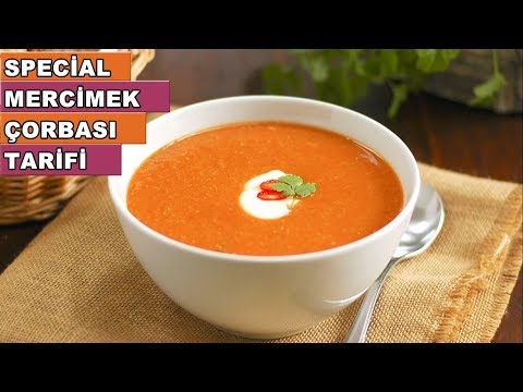 Mercimek Çorbası Nasıl Yapılır - Kırmızı Mercimek Çorbası Tarifi - Çekme Mercimek Çorbası Tarifi