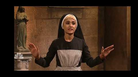 Ariana Grande sound of music nun scene