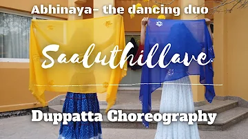 Saaluthillave | Duppatta Choreography | Sangeet Choreography | Abhinaya- the dancing duo