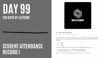 Student Attendance Record I (LeetCode problem 551)