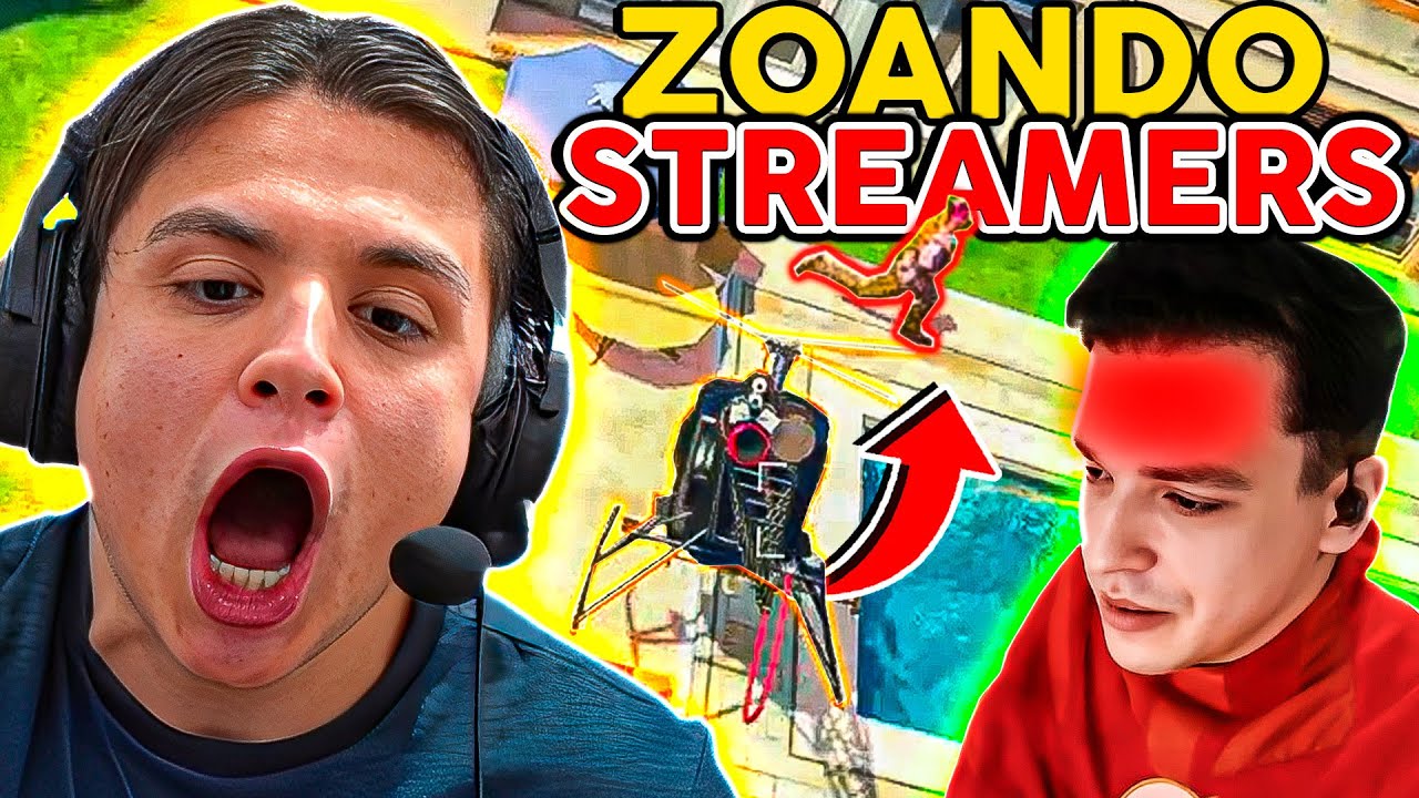 VIREI ADM e ZOEI STREAMERS AO VIVO no GTA RP! (Paulinho o LOKO)
