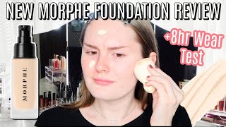 NEW MORPHE FILTER EFFECT SOFT-FOCUS FOUNDATION REVIEW AND 8HR WEAR TEST | NEW FOUNDATION 2021