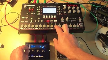 Octatrack, Shruthi-1 SMR4 mkII & Dual SVF