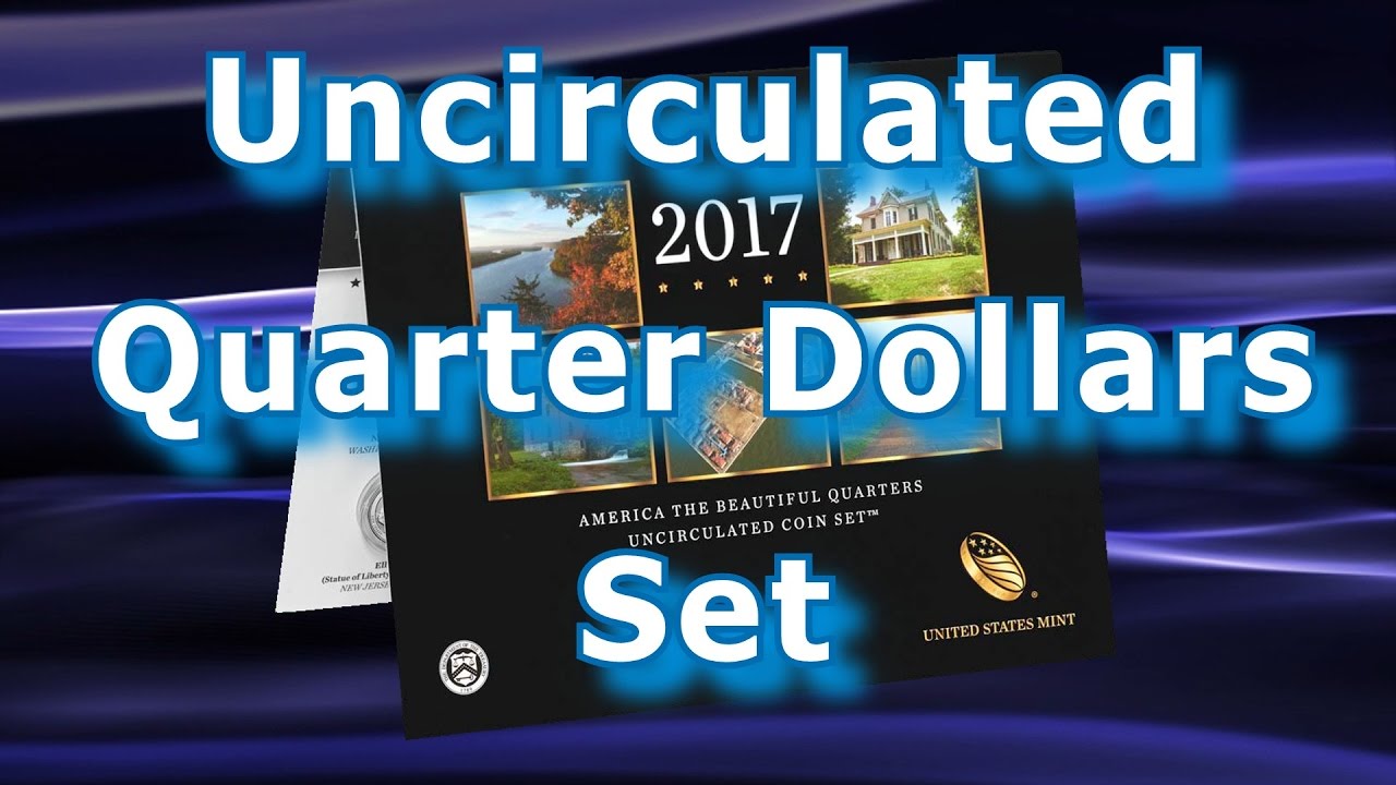 2017 America the Beautiful Quarter Dollar Uncirculated Coin Set