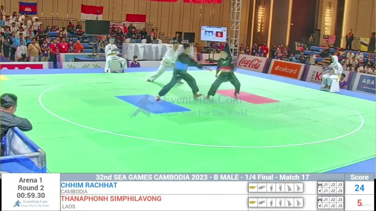 Chhim Rachhat (CAM) VS Thanaphonh Simphilavong (LAO) - 32rd Sea Games 2025 Cambodia B Pa