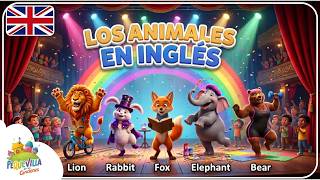 The ANIMAL song 🦁 Los ANIMALES en INGLÉS 🐘 Show de los Animalitos