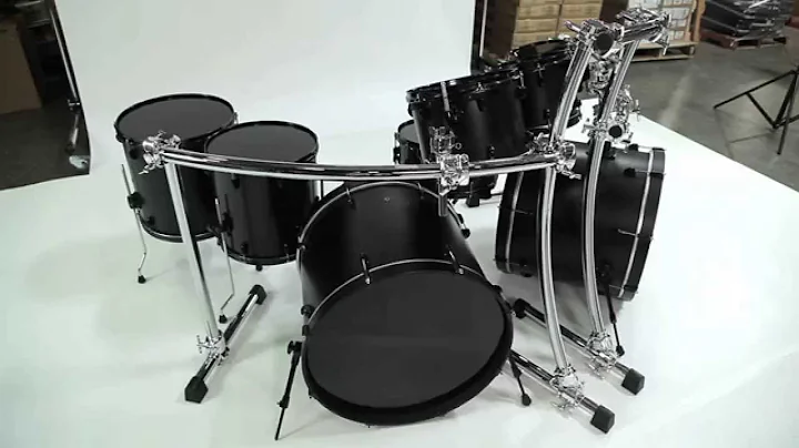 Custom Double Bass Drum Racks | Brent's Hang