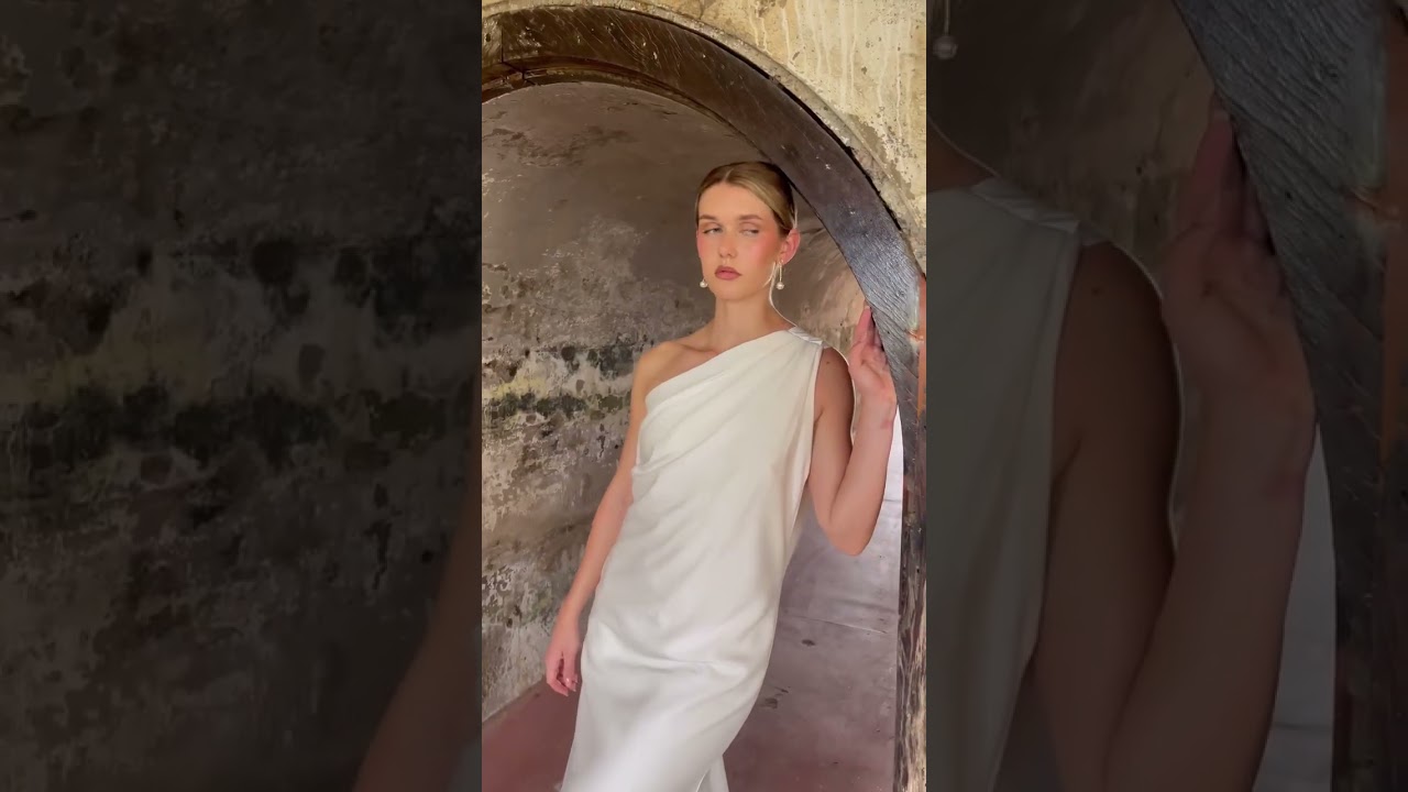 This Wedding Dress Commands Attention in Every Room 