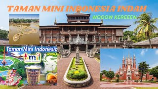 Wooow !! Keren Spektakuler| Perubahan Wajah Baru Taman Mini indonesia indah