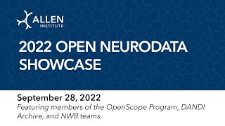 2022 Virtual Neurodata Showcase