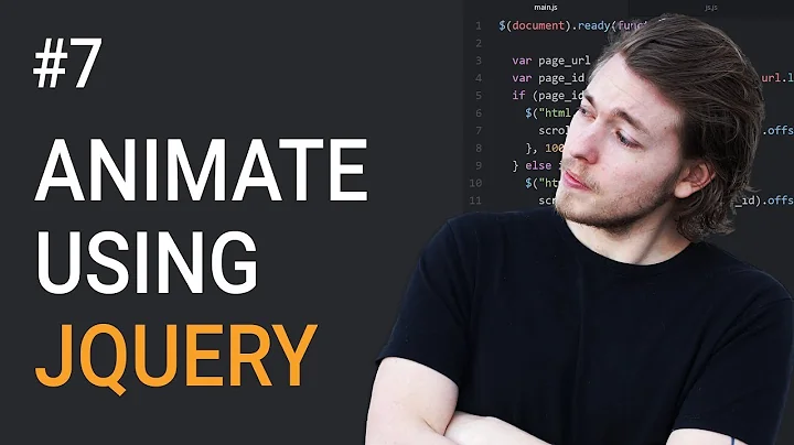 7: How to animate elements using jQuery - Learn jQuery front-end programming