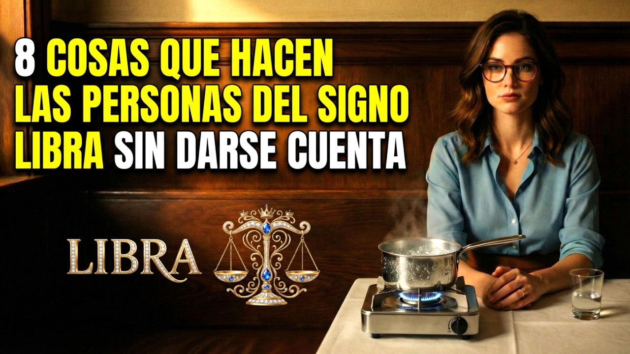 8 COSAS que hacen las personas del SIGNO LIBRA sin darse cuenta | Psicología del signo