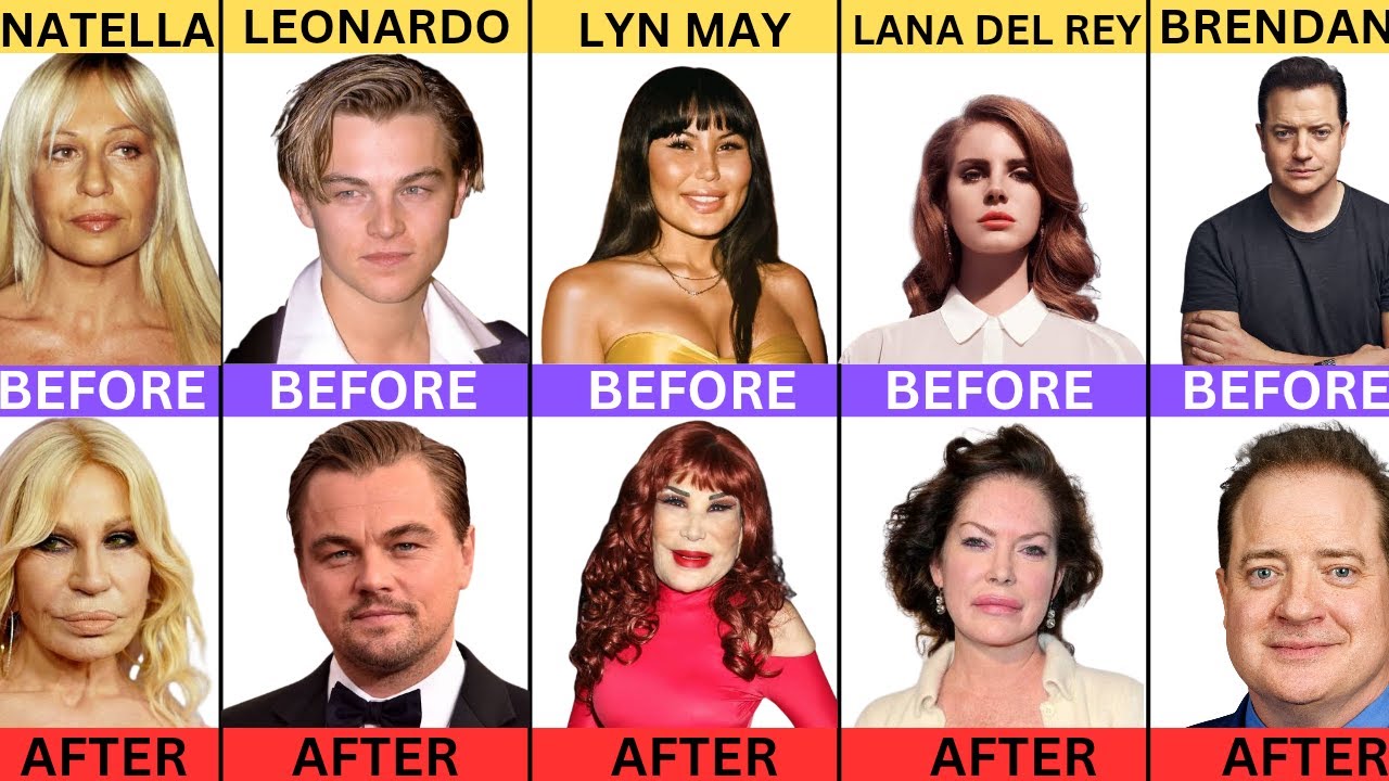 Shocking Celebrity Transformations They Changed Completely 2025