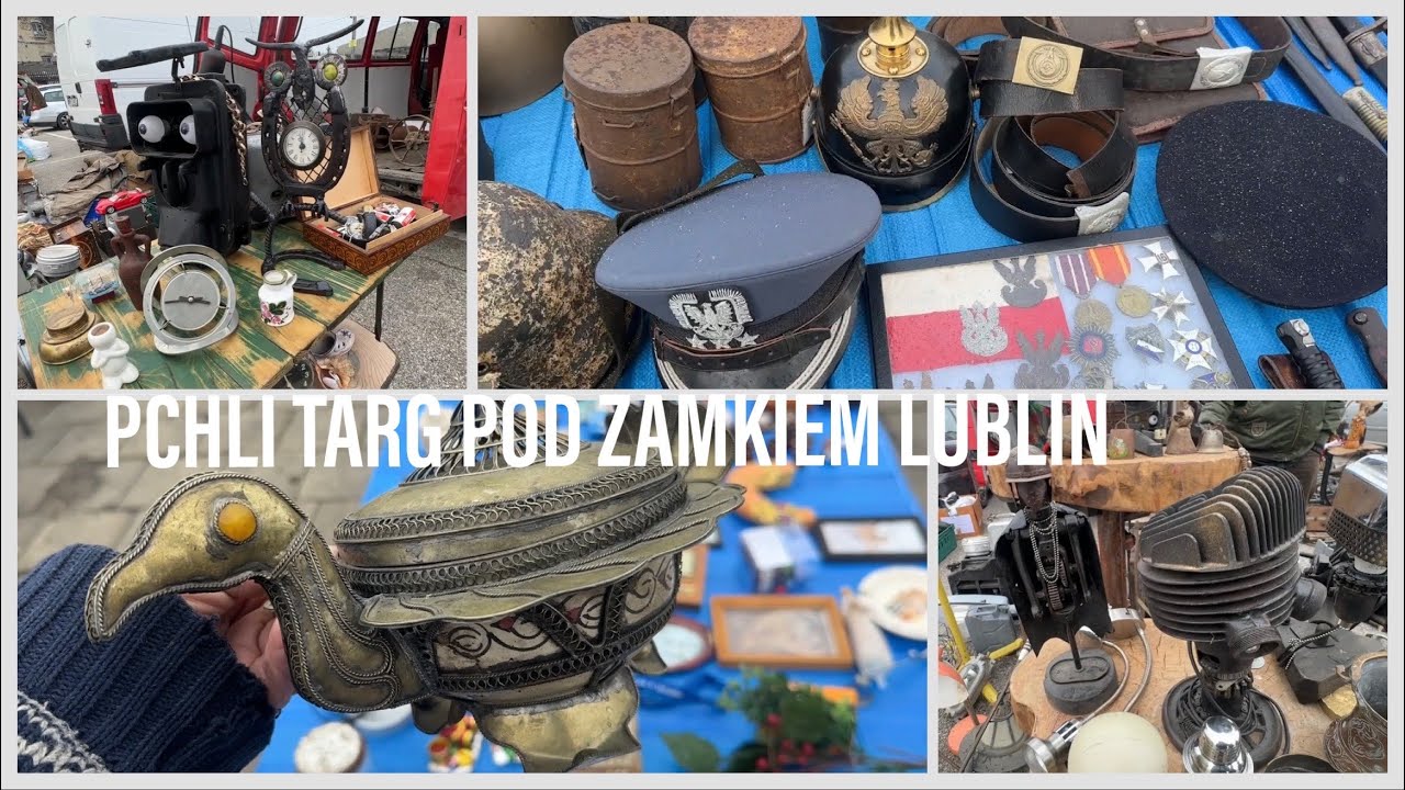 Pchli Targ pod Zamkiem Lublin 24 Listopad 2024 #starocie #giełda #skarby #antyki #fleamarket #Lublin