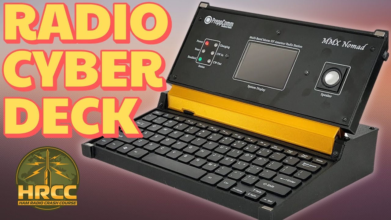 PreppComm MMX Nomad Morse Code Radio - YouTube