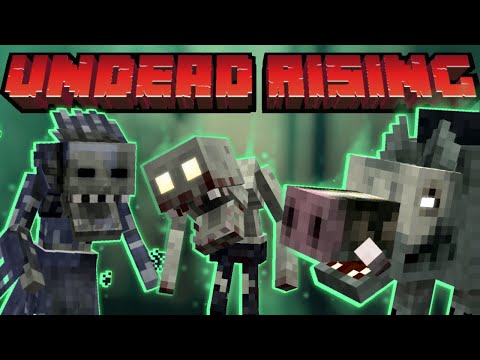 ПАРАЗИТЫ, ЖУТКИЕ МОНСТРЫ И БОССЫ - ГЛОБАЛЬНЫЙ МОД FISH'S UNDEAD RISING НА MINECRAFT ОБЗОР МОДА ГАЙД