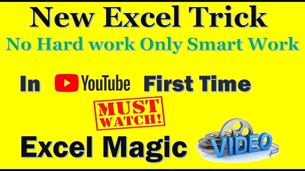 Advanced Excel Magical Hidden Tips & Tricks - YouTube