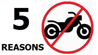 5 Reasons why more people dont ride motorcycles
