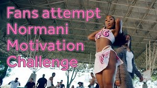 Normani&#39;s #MotivaitonChallenge is harder than it looks... | BBC Newsbeat