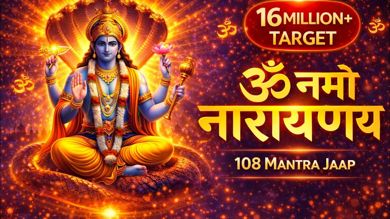 Most Powerful Vishnu Mantra 🕉 Om Namo Narayanaya | Remove Negative Energy