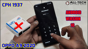 OPPO A9 2020 (CPH1837)PIN LOCK REMOVE BYPASS