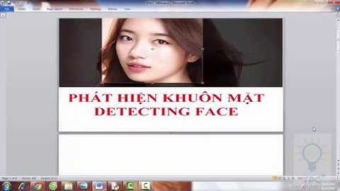 hướng dẫn lập trình  phát hiện khuôn mặt với python opencv face detection