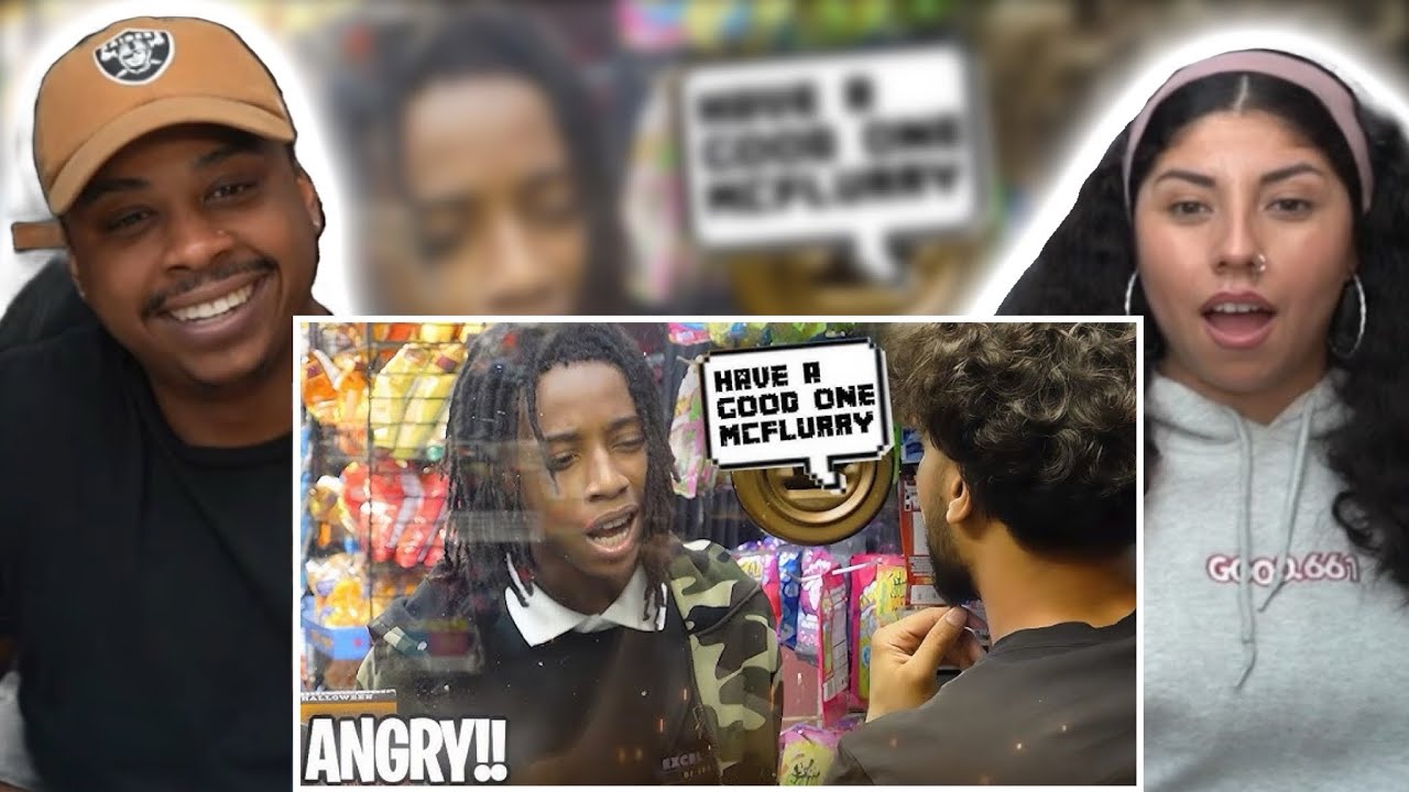 Calling Customers in the HOOD McDonalds Names! REACTION