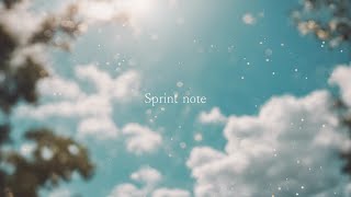 Sprint note