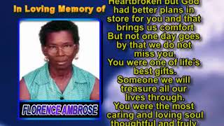 Florence Ambrose memorial