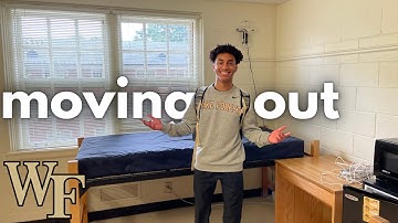 College Move Out Vlog | Wake Forest University