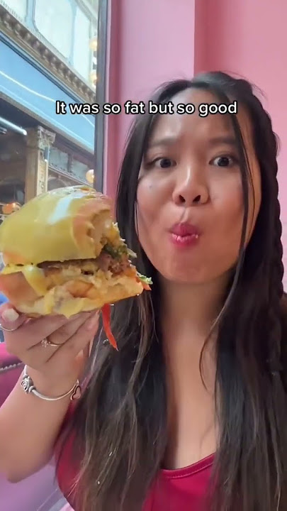 Eating only burgers for 24H 🍔