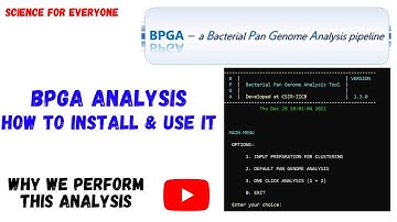 BPGA Analysis | Basic concepts explained | HOW & Why we use it | Bioinformatics
