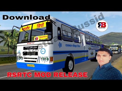 RSRTC MOD RELEASE DOWNLOAD FOR BUSSID BUS SIMULATOR INDONESIA BY RAJASTHANI BUSSID