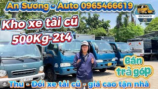 Xã kho xe tải cũ giá rẻ 500kg-2t4 KIA, Thaco , Van TF480 2 chỗ 5 chỗ có hỗ tợ trả góp miền nam