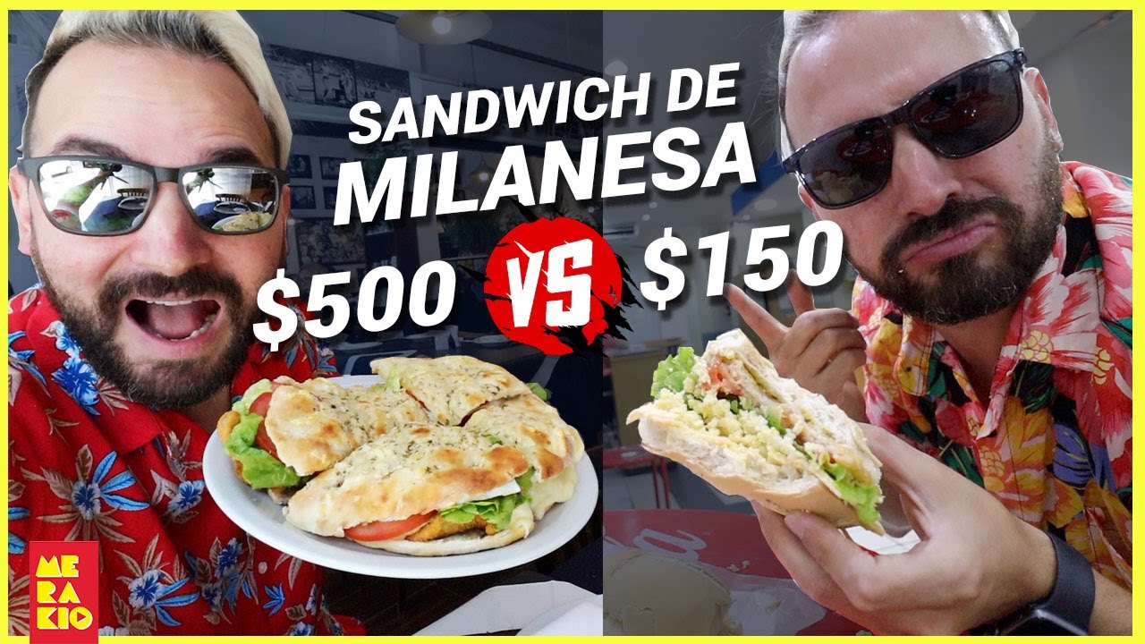SANDWICH DE MILANESA - Barato Vs. Caro