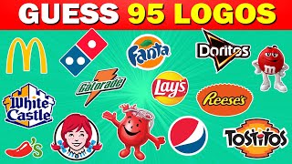 How many Food and Drink Logos Do You Know? | 95 LOGOS!! screenshot 2