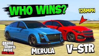 GTA 5 ONLINE - MERULA VS V-STR (WHICH IS FASTEST?)
