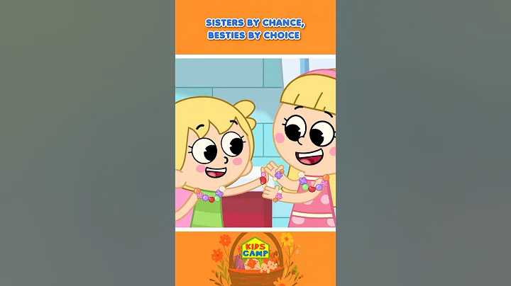 My Sister Is My Best Friend 👭 #shorts #sister #bestfriend #kidsvideos