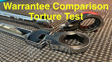 Flex Head Ratcheting Wrench Torture Test and Warranty Comparison