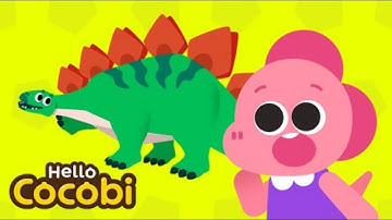 Cocobi Dino World! Educational game about prehistoric inhabitants