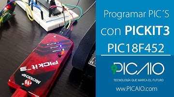 Programación de PIC18F452 con PICKIT3