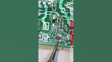 Desoldering and Soldering IC #tutorial #soldering #desoldering #ic #shorts