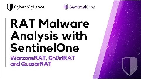 RAT Malware Analysis using SentinelOne | Techie Tuesdays w/ Daniel Ballard SentinelOne Tutorial