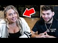 Corinna Kopf Pulls up on Adin Ross on Stream